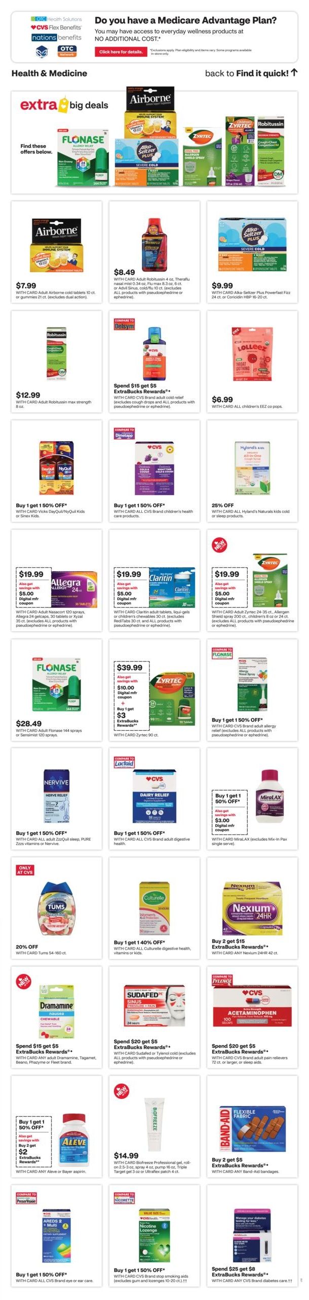 CVS Pharmacy (Clinton Area, MI) Weekly Ad September 20 - 26, 2026
