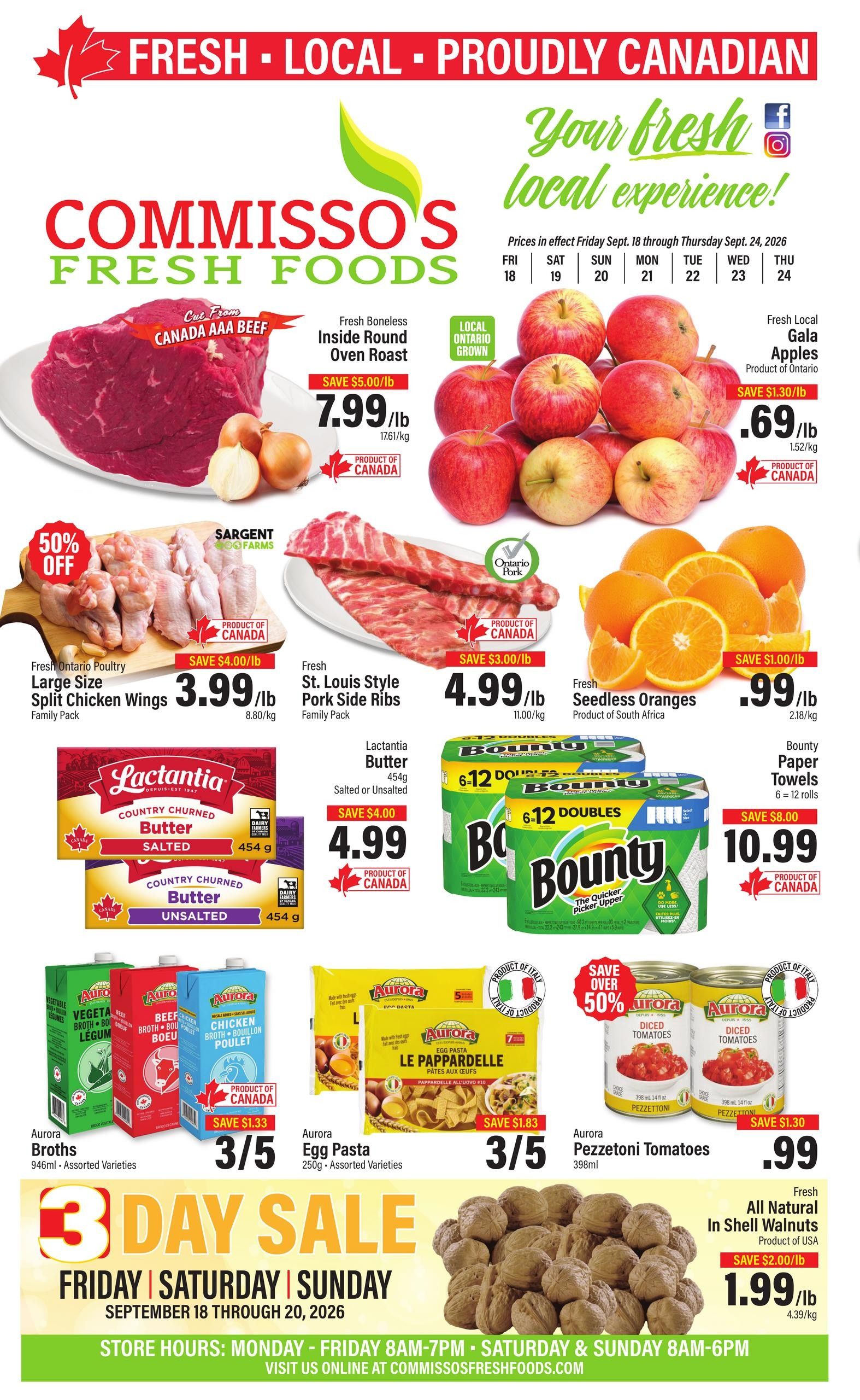 Commisso's Fresh Foods Flyer September 18 to 24
