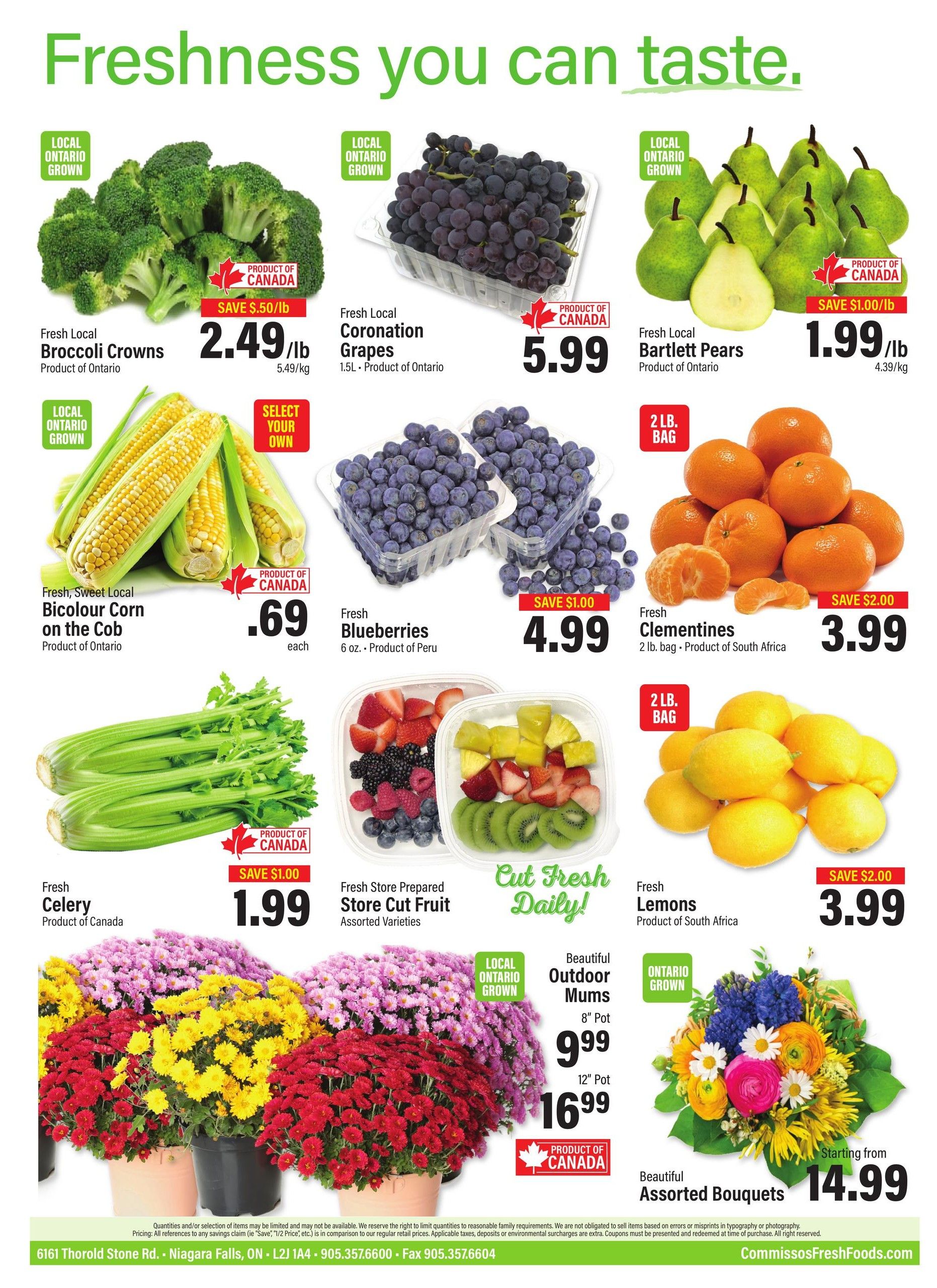 Commisso's Fresh Foods Flyer September 18 to 24