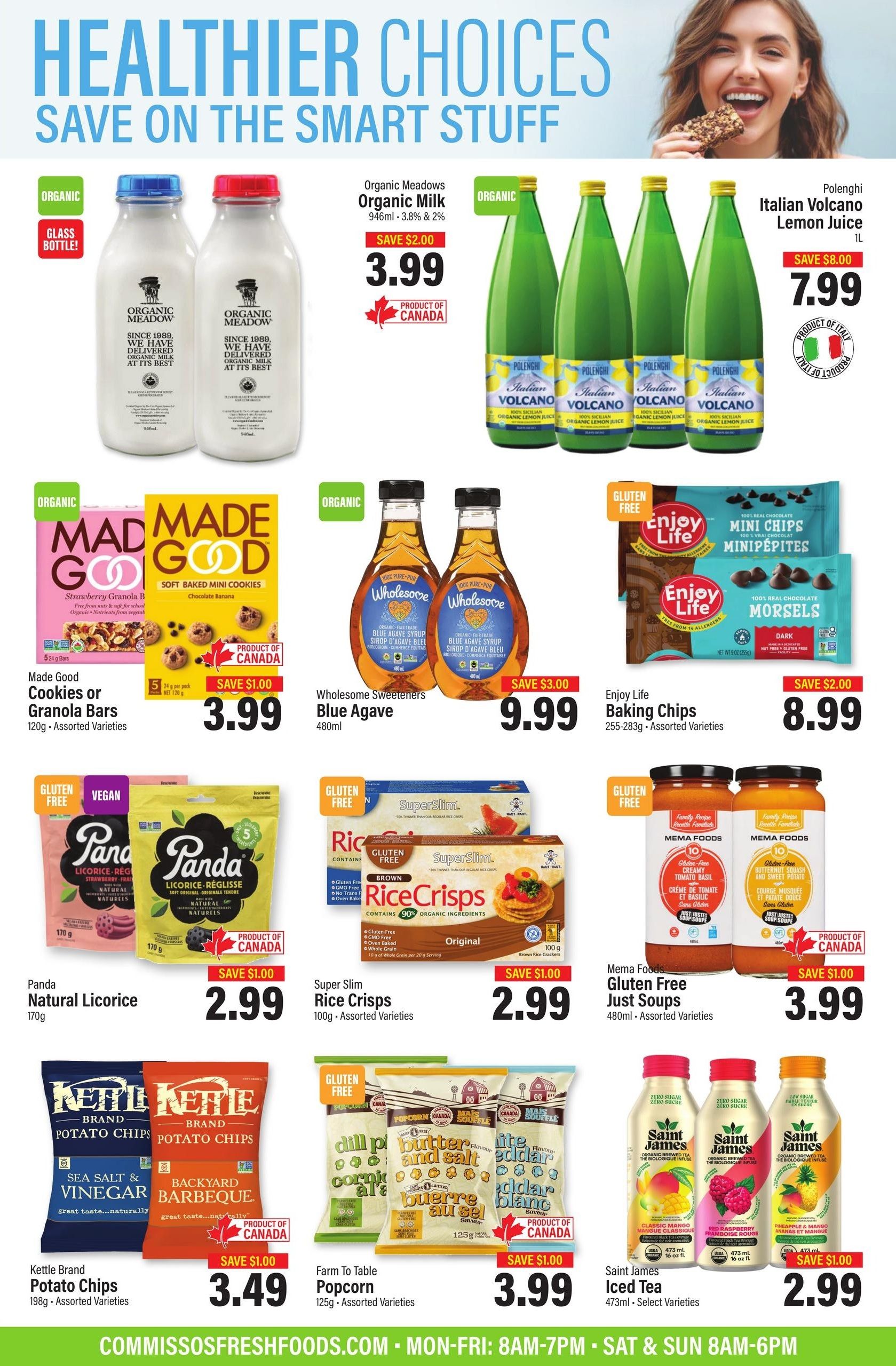 Commisso's Fresh Foods Wellness Flyer September 18 to October 1