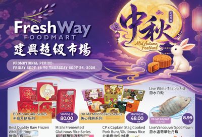 FreshWay Foodmart Flyer September 18 to 24