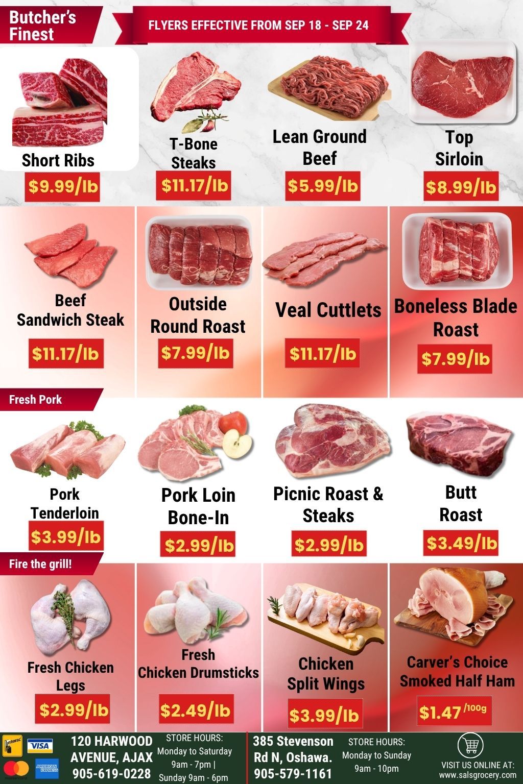 Sal's Grocery Flyer September 18 to 24