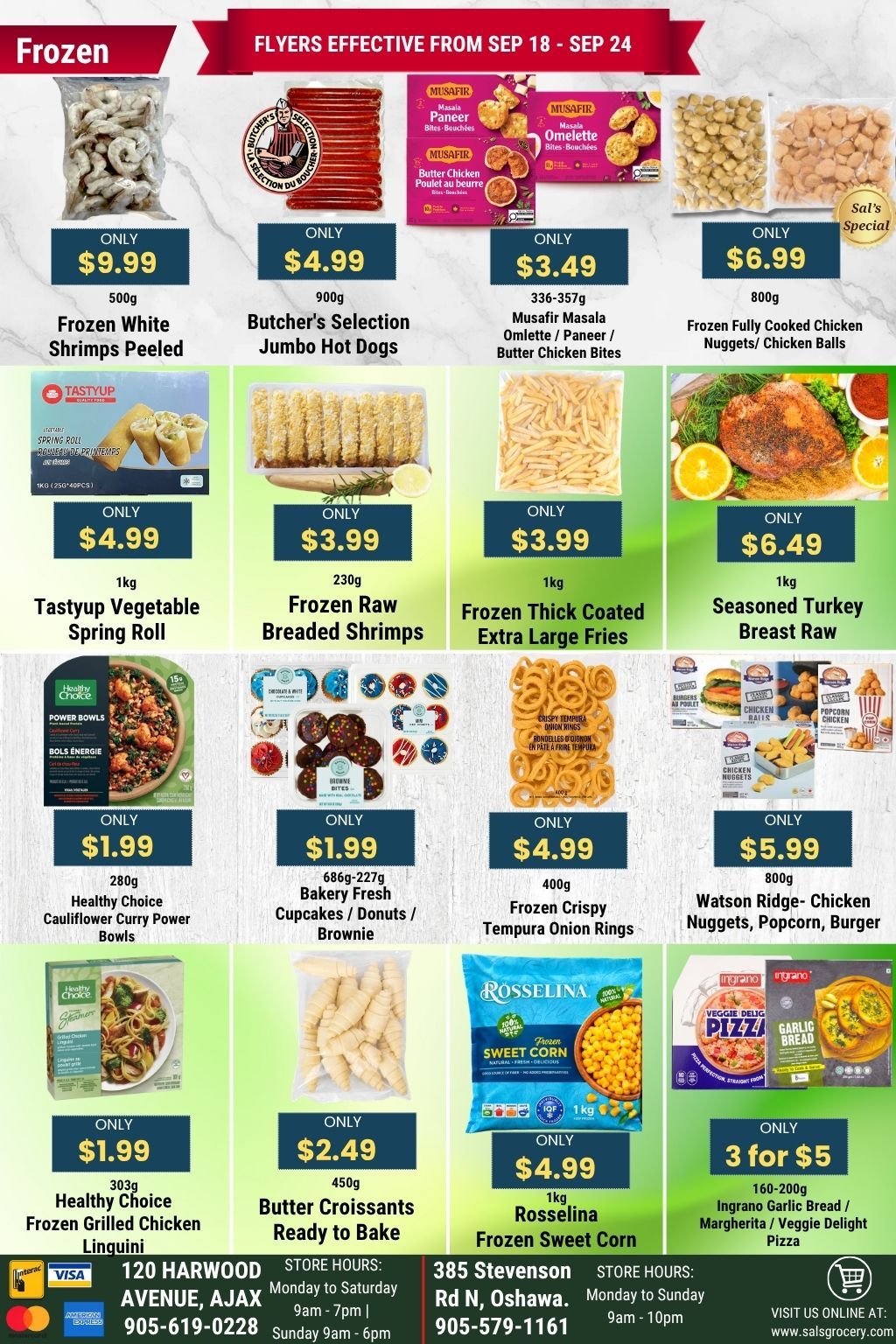 Sal's Grocery Flyer September 18 to 24
