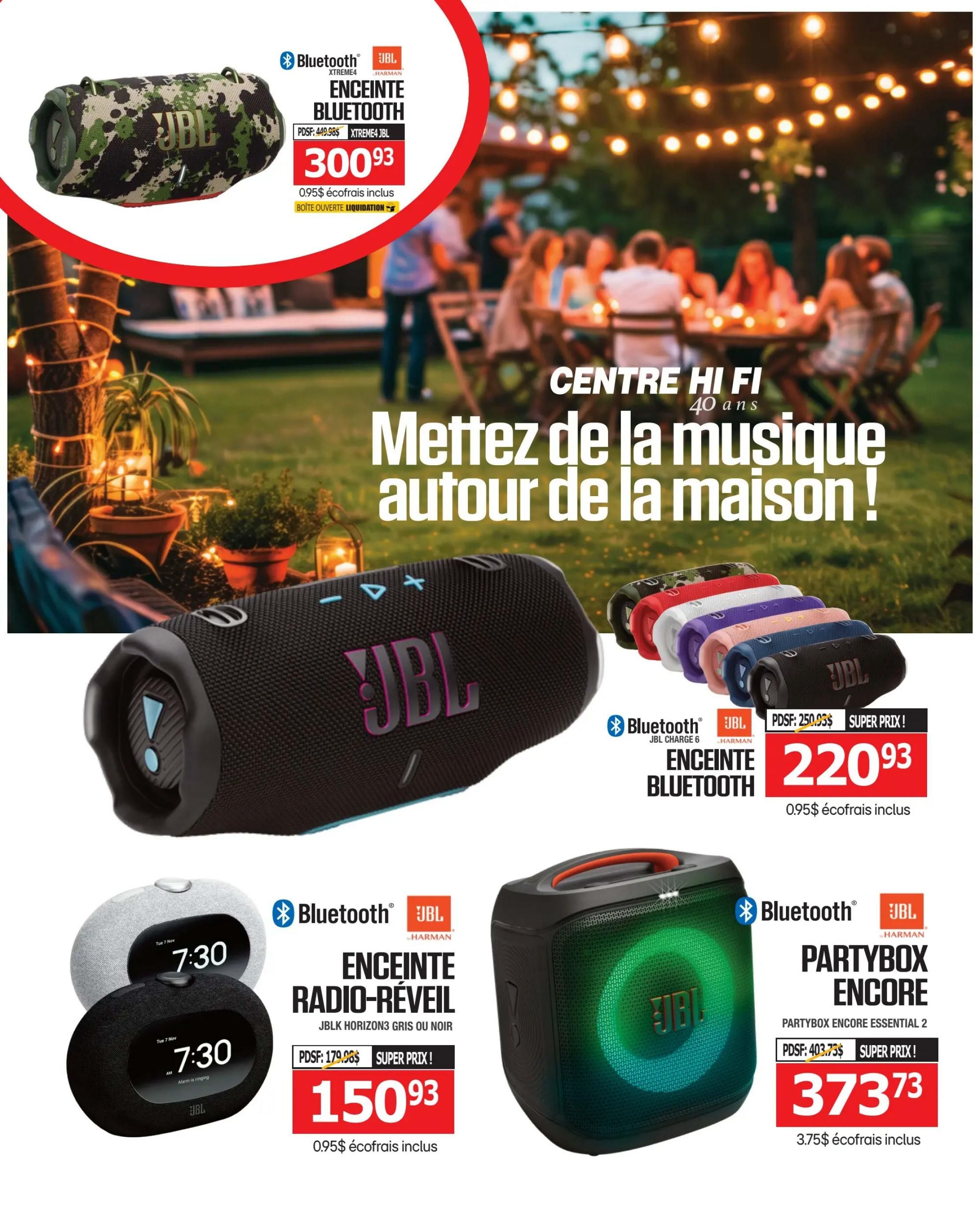 Centre Hi-Fi Flyer September 18 to 24