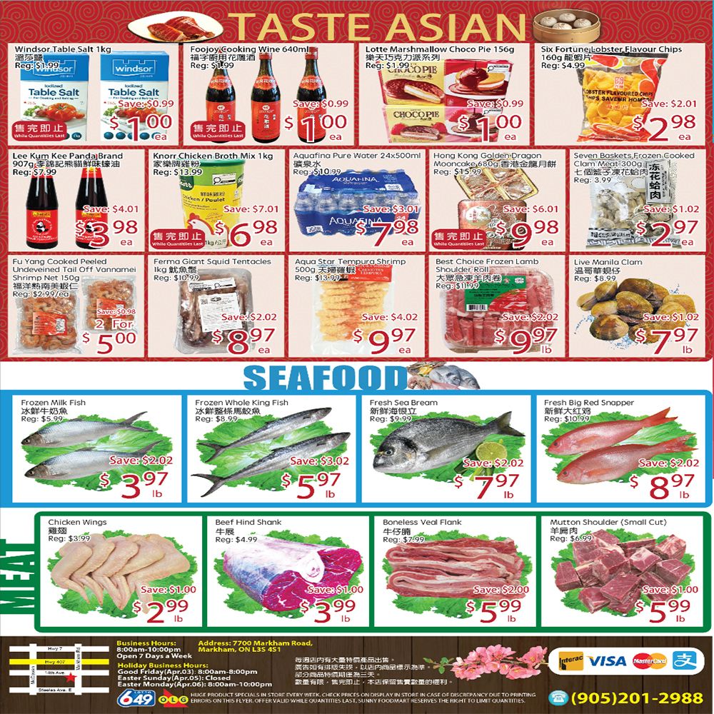 Sunny Foodmart (Markham) Flyer September 18 to 24