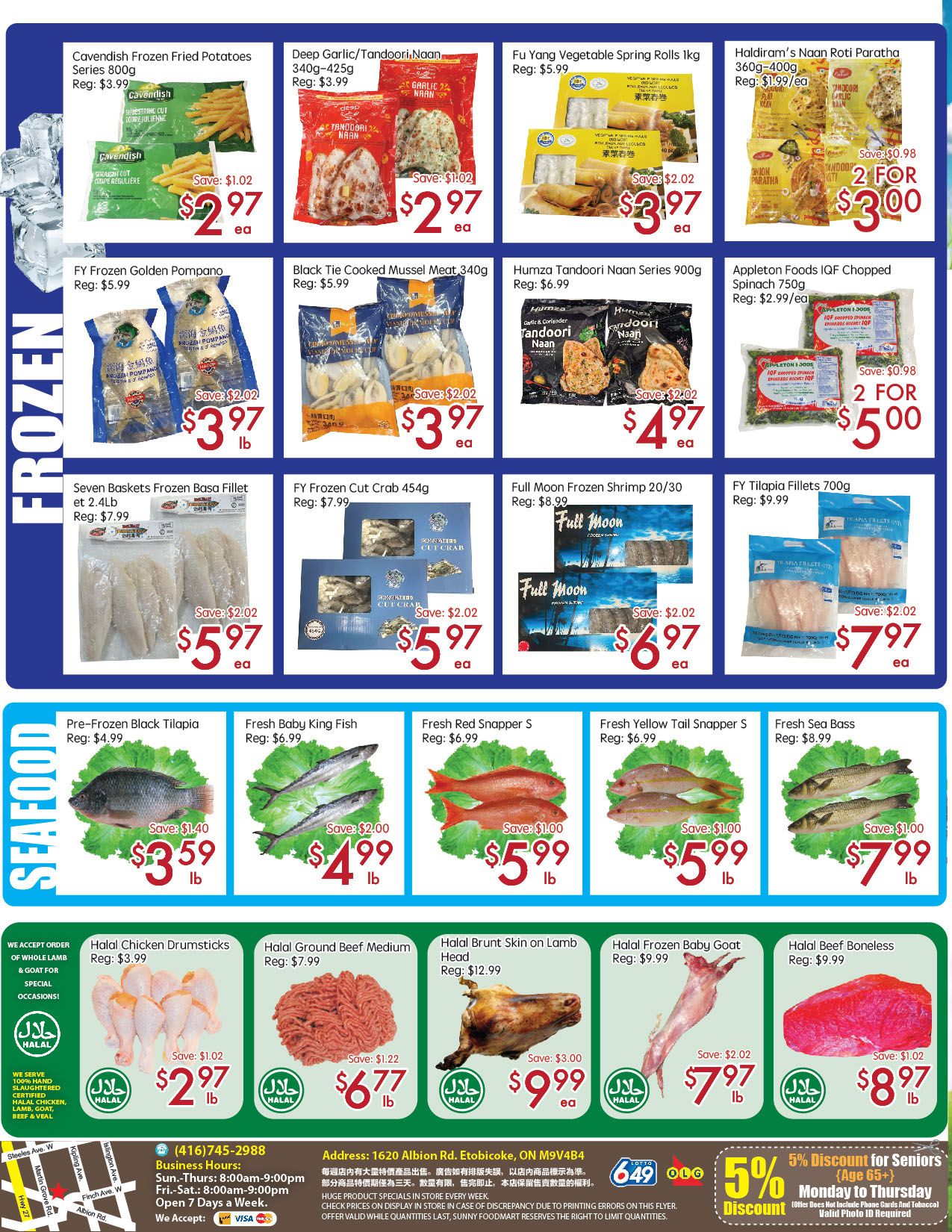 Sunny Foodmart (Etobicoke) Flyer September 18 to 24