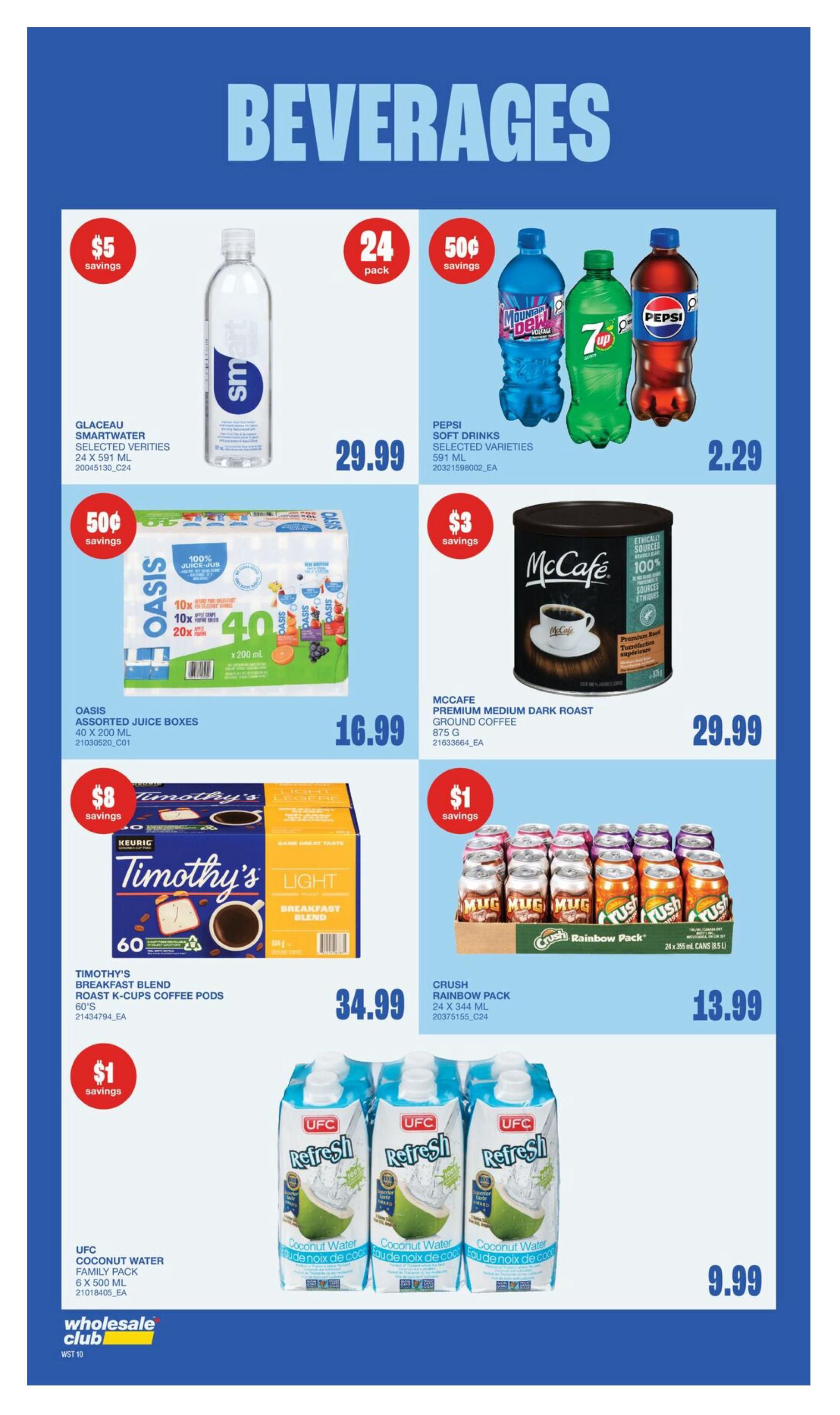 Wholesale Club (West) Flyer September 17 to 23