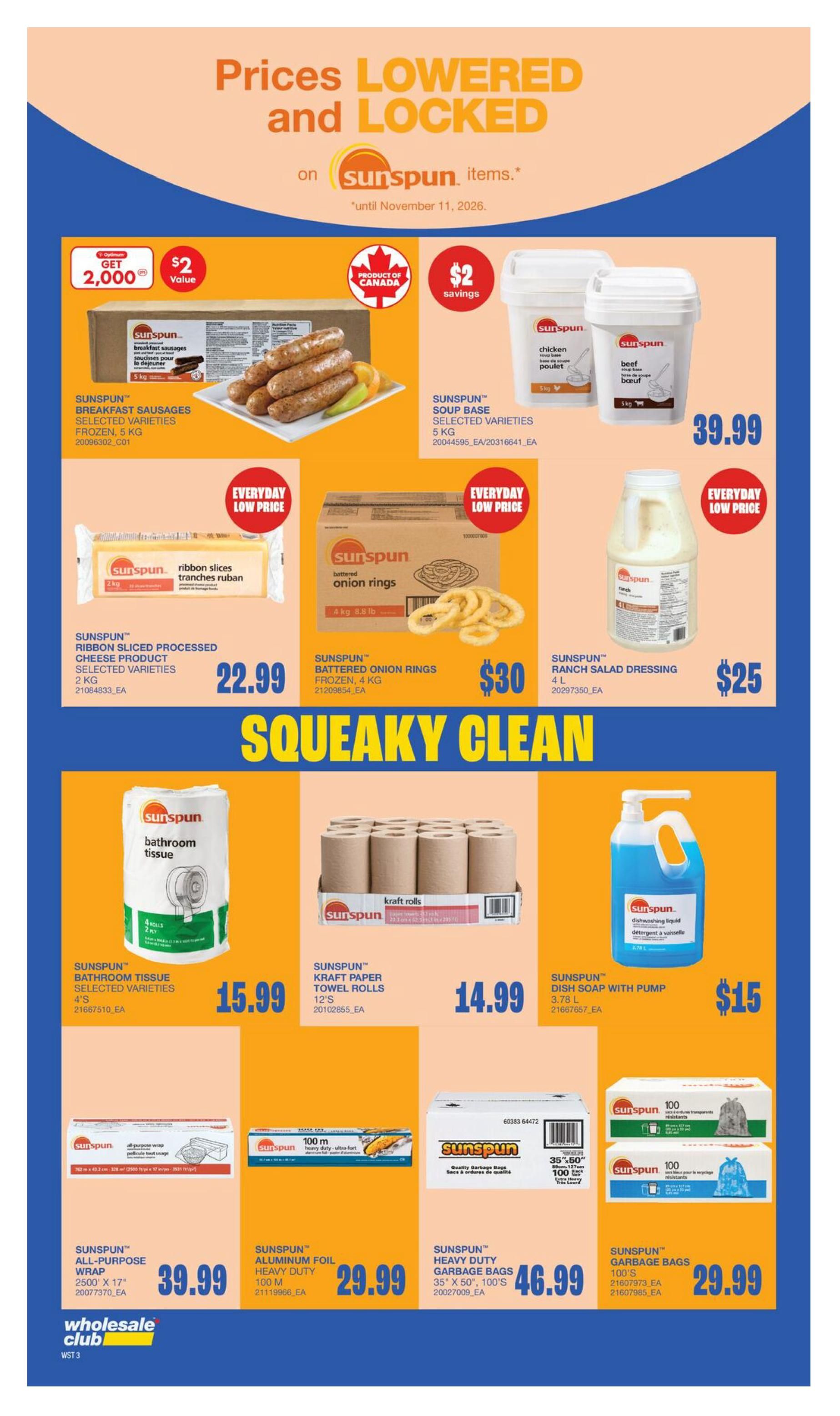 Wholesale Club (West) Flyer September 17 to 23