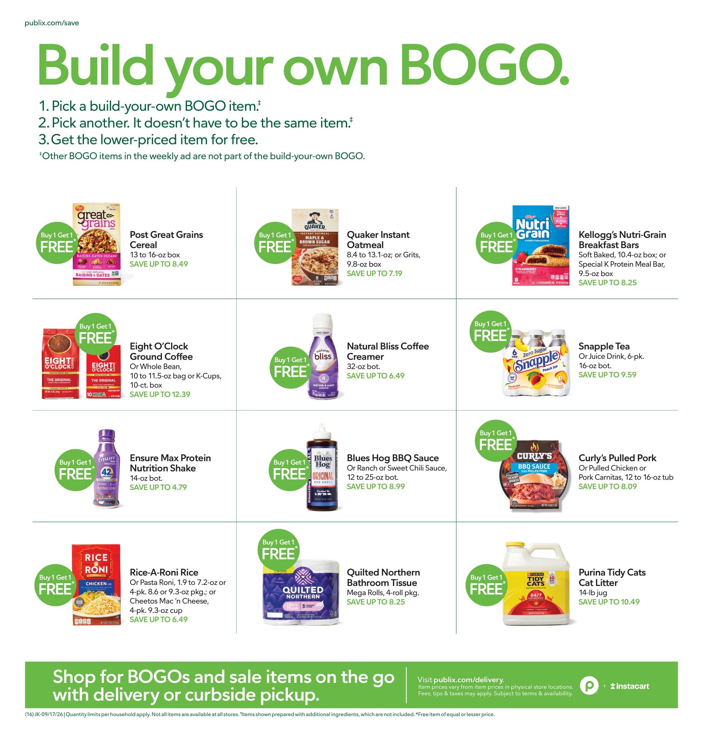 Publix (Saint Augustine Area, FL) Weekly Ad September 17 - 23, 2026