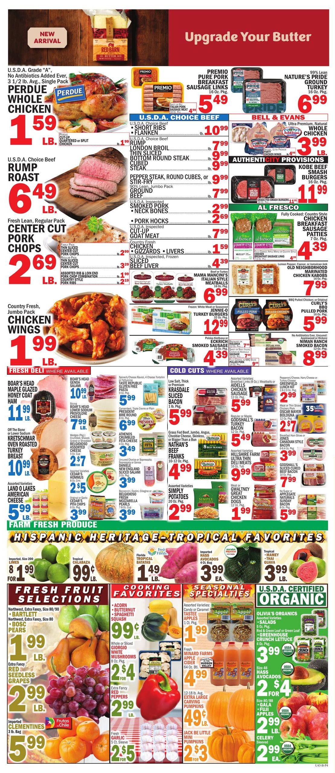 Bravo Supermarket (Valley Forge Area, PA) Weekly Ad September 18 - 24, 2026