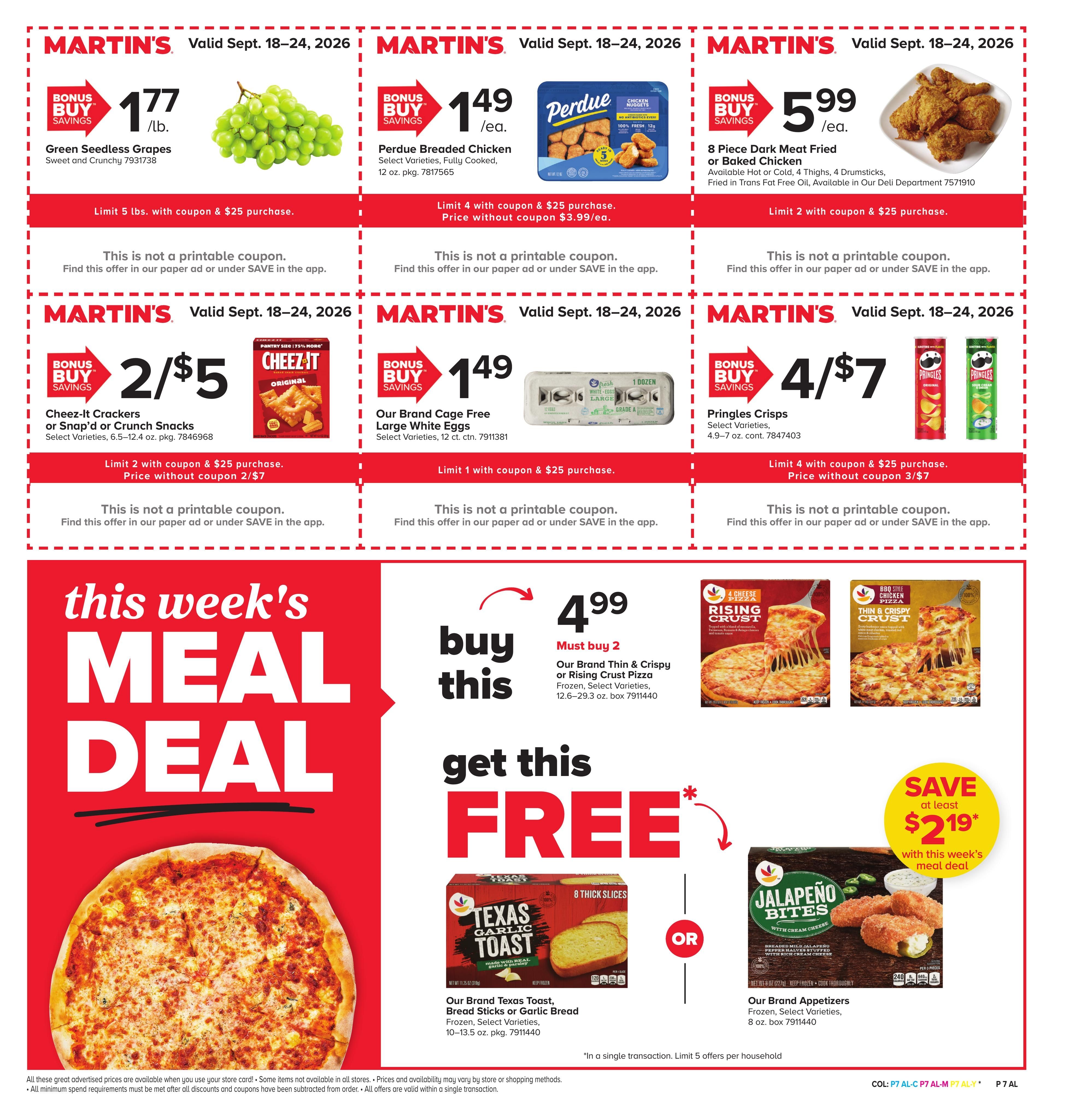 Martin's Food Market (Annapolis Area, MD) Weekly Ad September 18 - 24, 2026