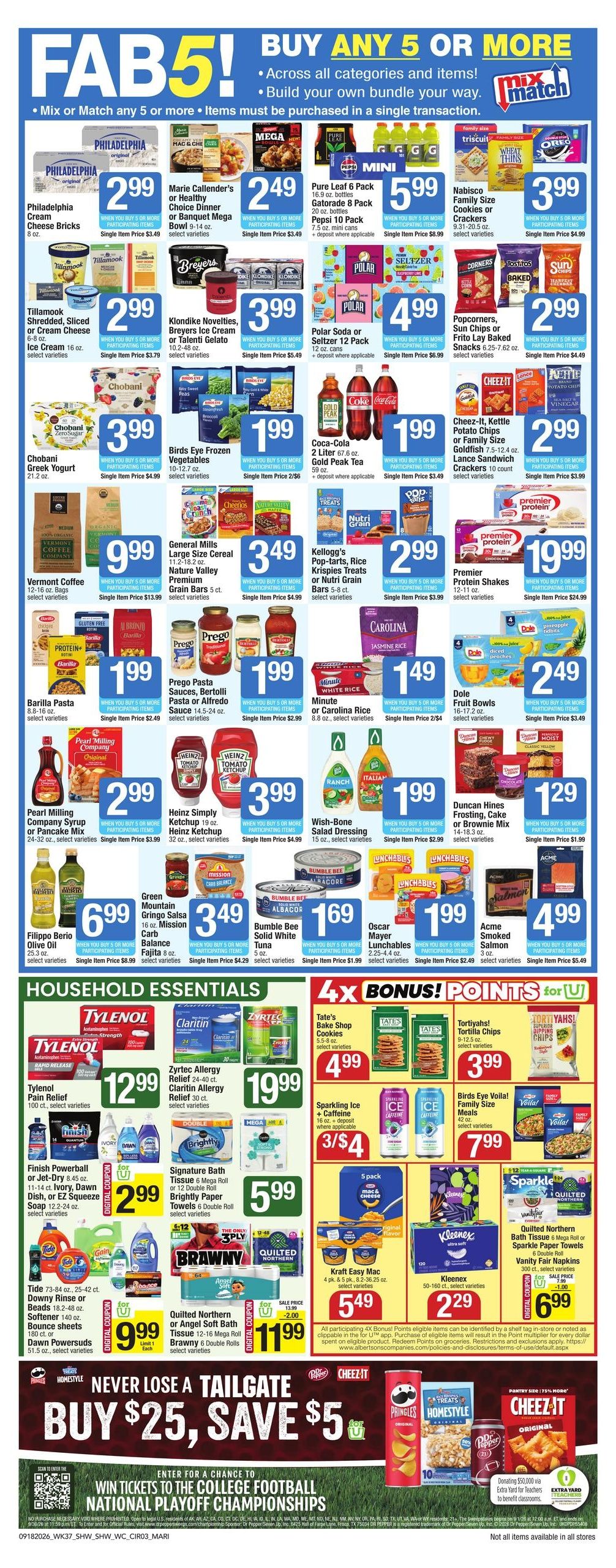 Shaw's (Eastham Area, MA) Weekly Ad September 18 - 24, 2026