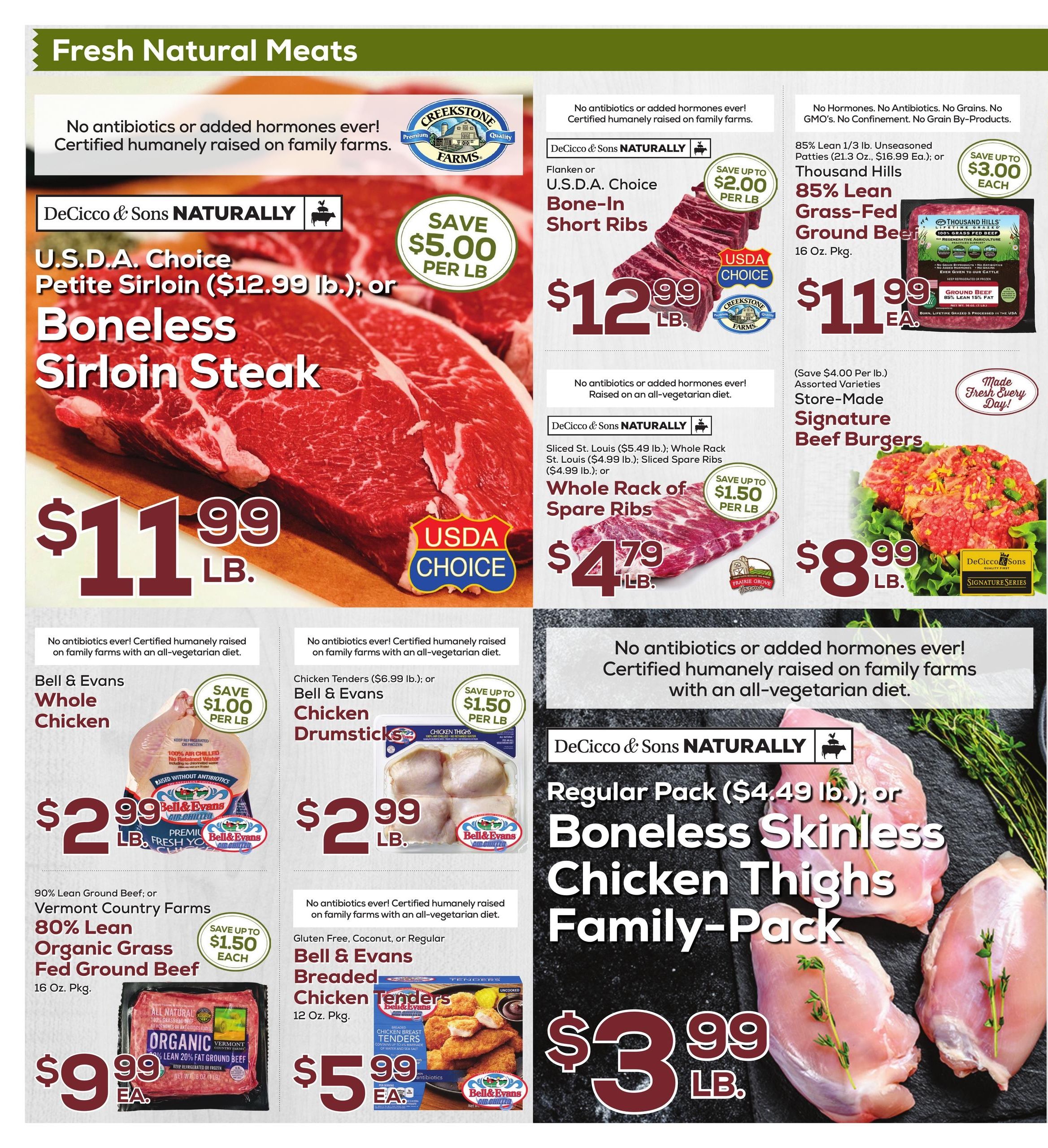 DeCicco & Sons Weekly Ad September 18 - 24, 2026
