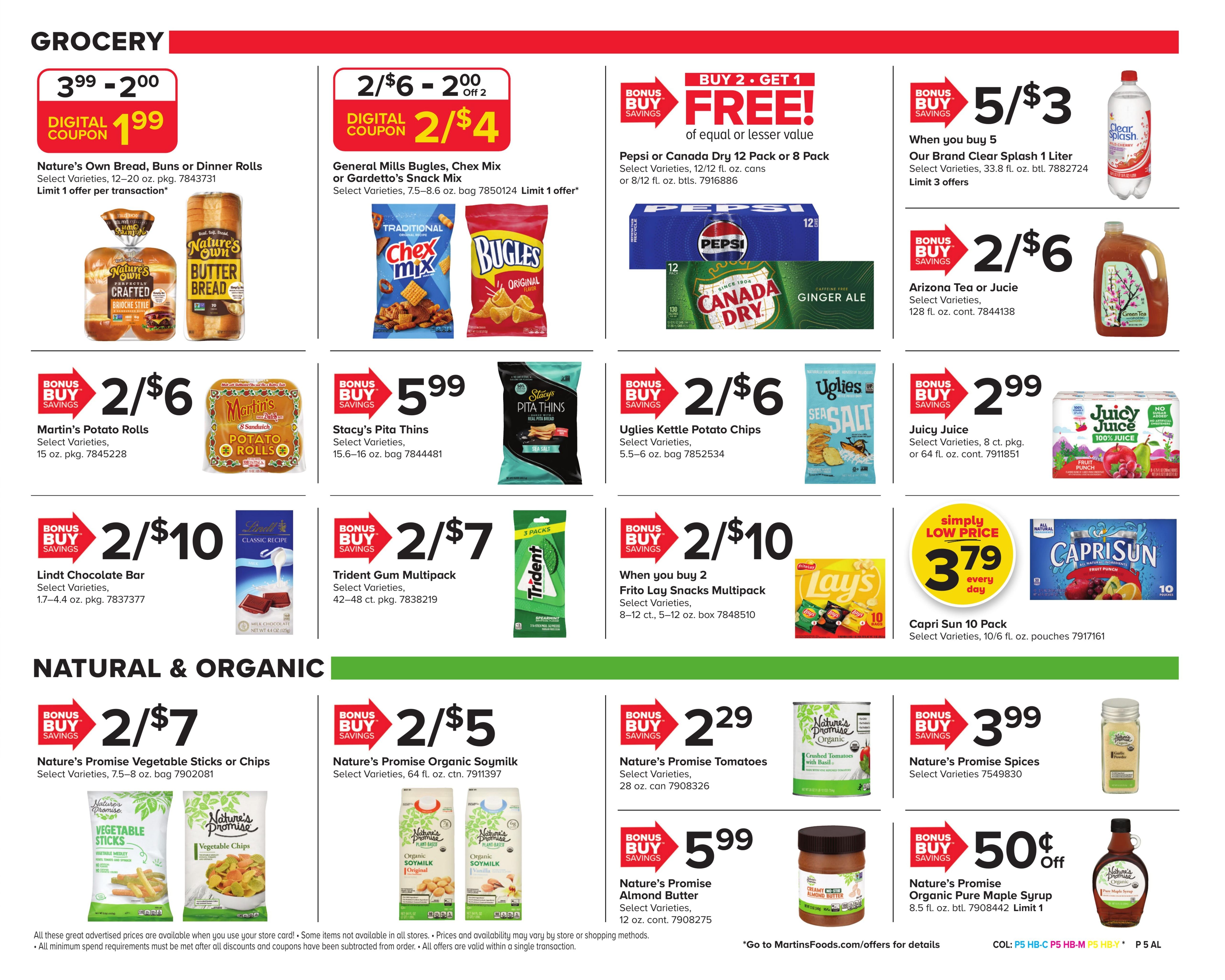 Martin's Food Market (Baker Area, WV) Weekly Ad September 18 - 24, 2026
