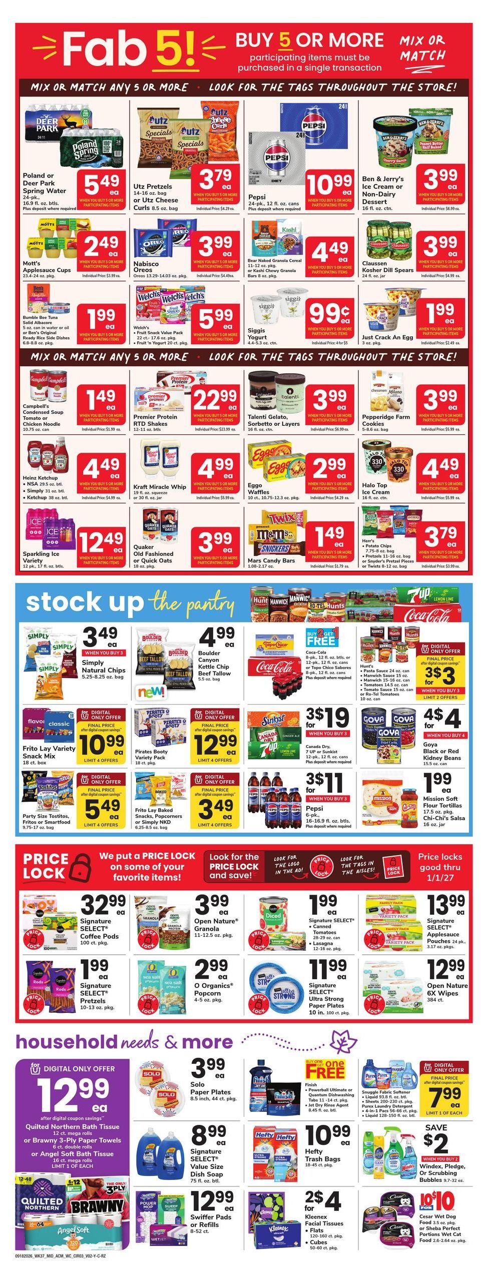 Acme Markets (Jersey City Area, NJ) Weekly Ad September 18 - 24, 2026