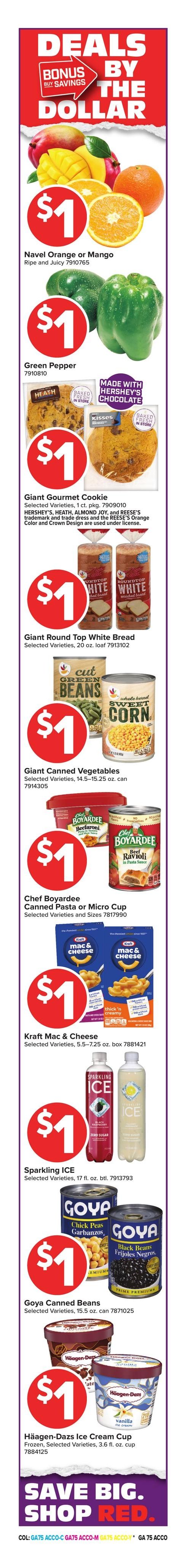 Giant Food (Annapolis Area, MD) Weekly Ad September 18 - 24, 2026