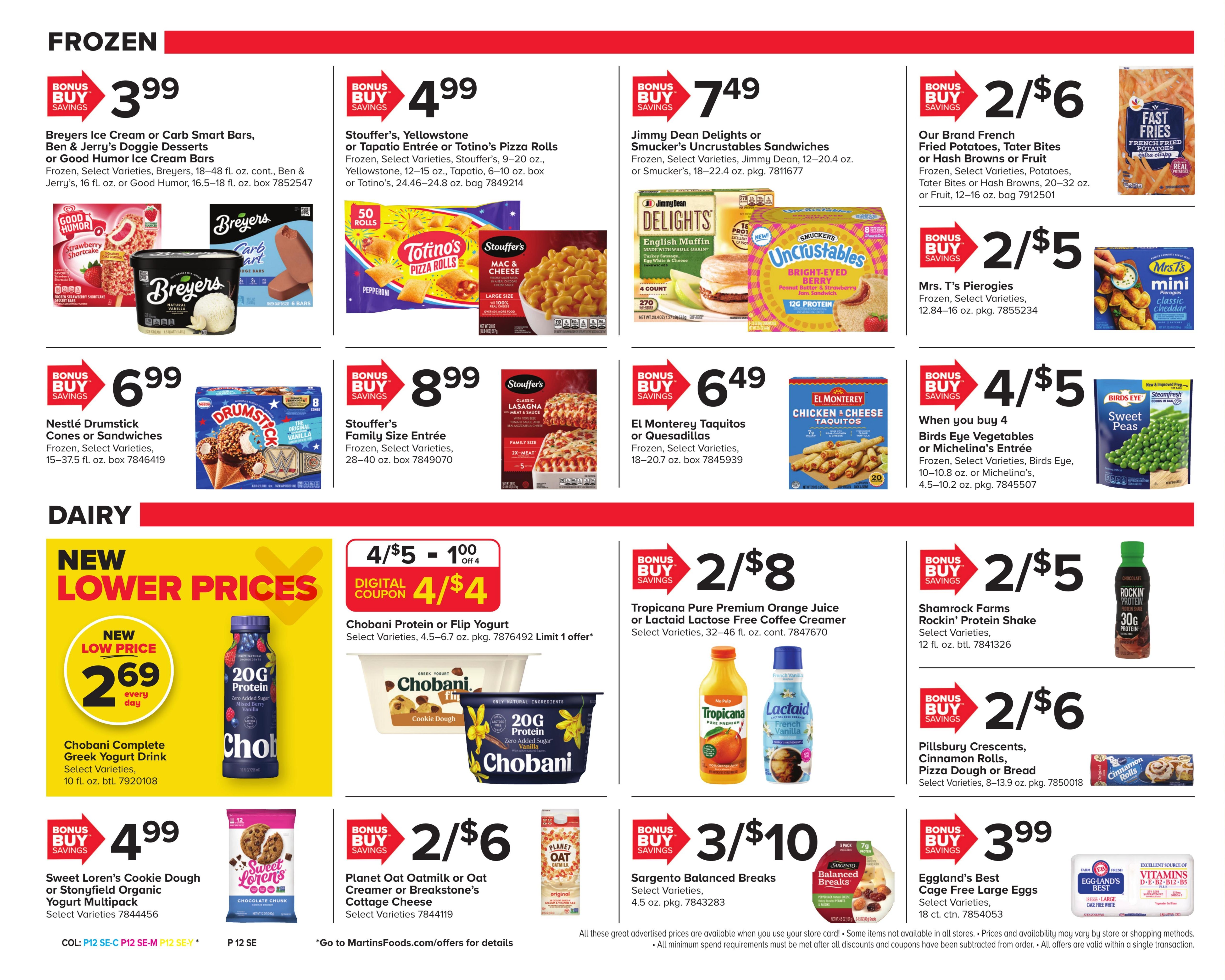 Martin's Food Market (Coalport-Orbisonia Area, PA) Weekly Ad September 18 - 24, 2026