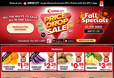 Seafood City Supermarket (ON) Flyer September 17 to 23