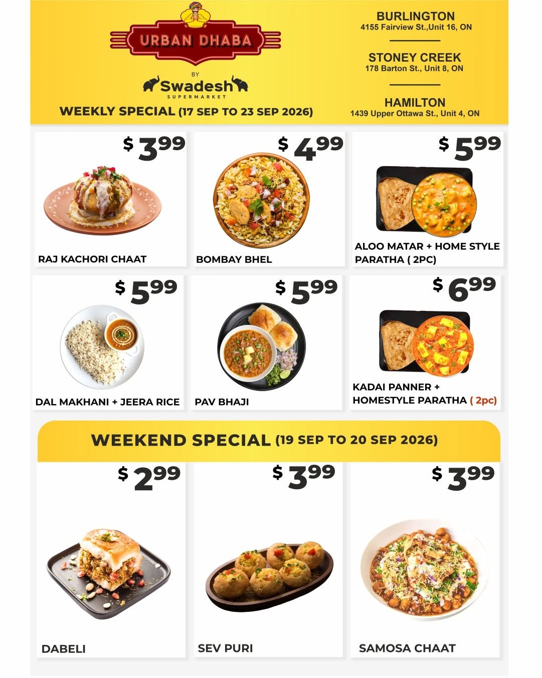 Swadesh Supermarket Flyer September 17 to 23