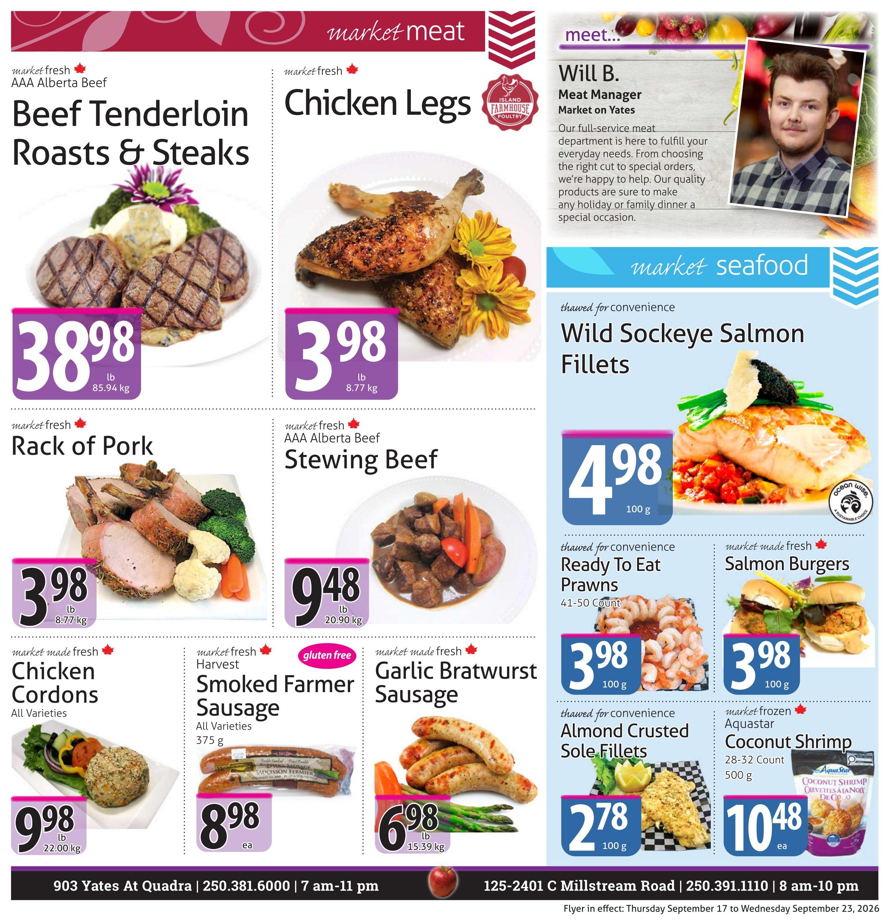 The Market Stores Flyer September 17 to 23