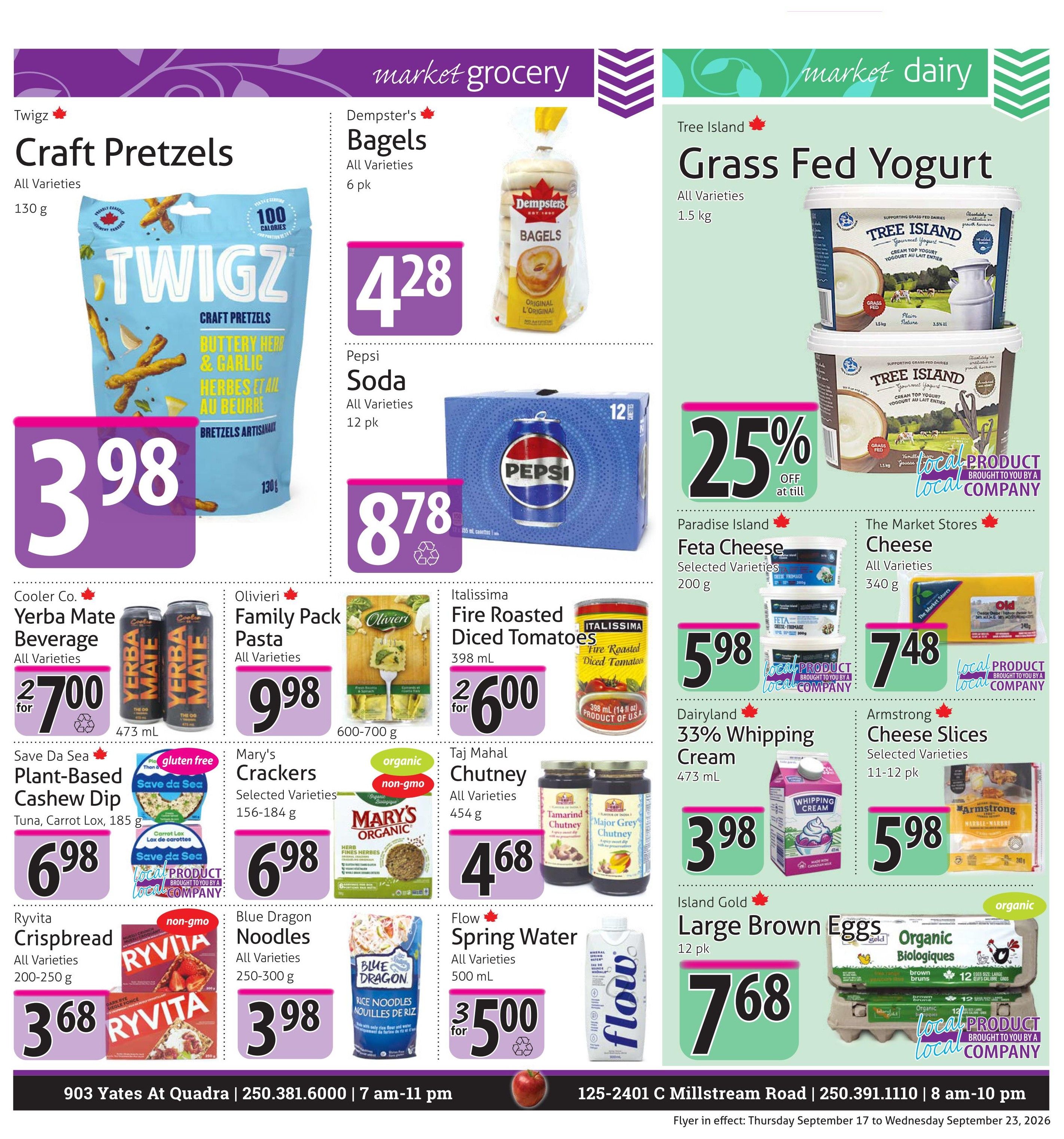 The Market Stores Flyer September 17 to 23