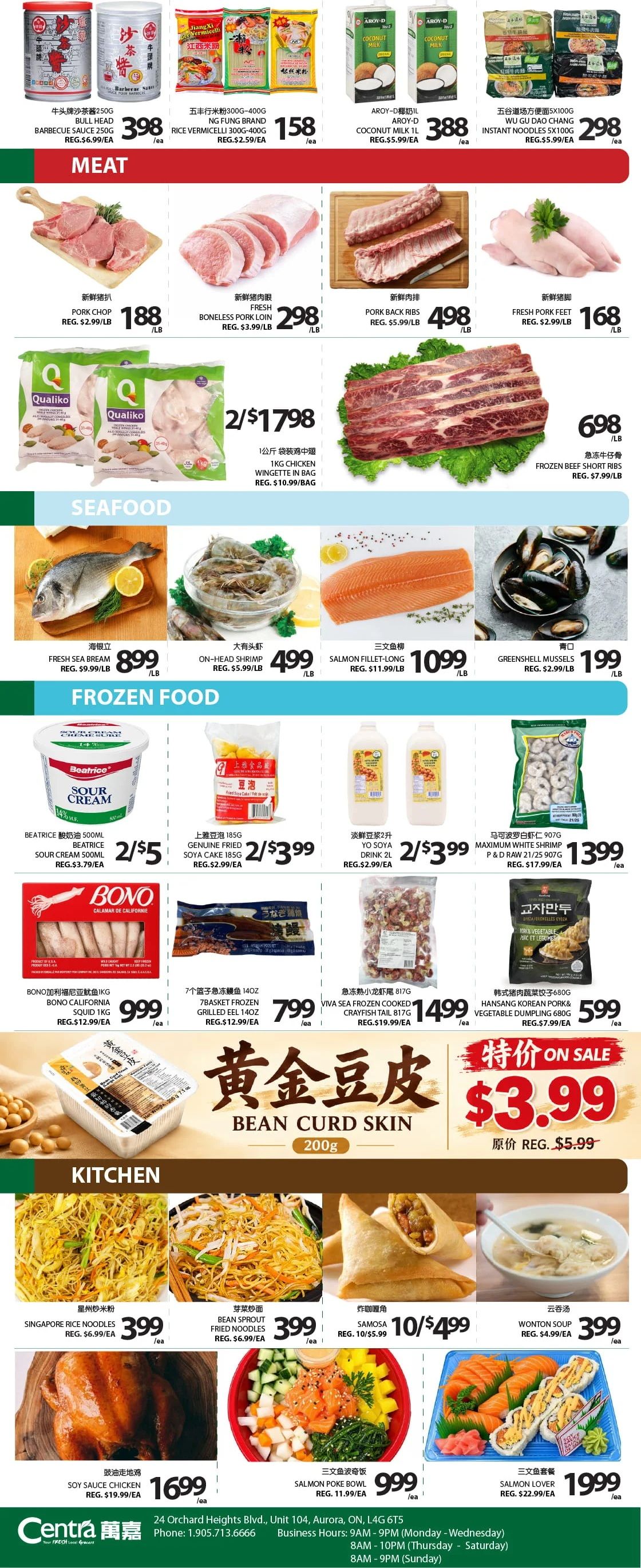 Centra Foods (Aurora) Flyer September 18 to 24