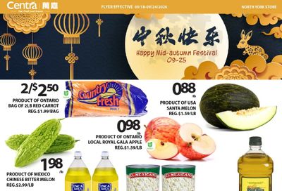 Centra Foods (North York) Flyer September 18 to 24