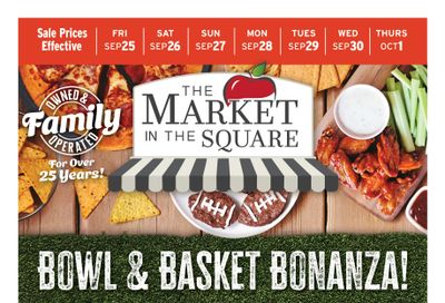 The Market in the Square Weekly Ad September 25 - October 1, 2026