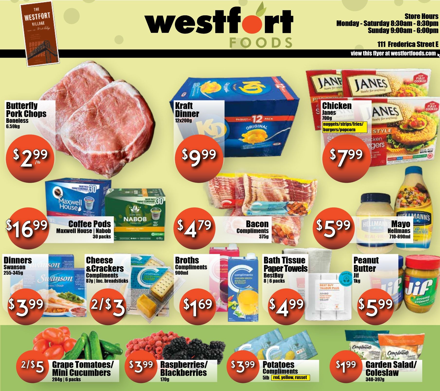 Westfort Foods Flyer September 18 to 24
