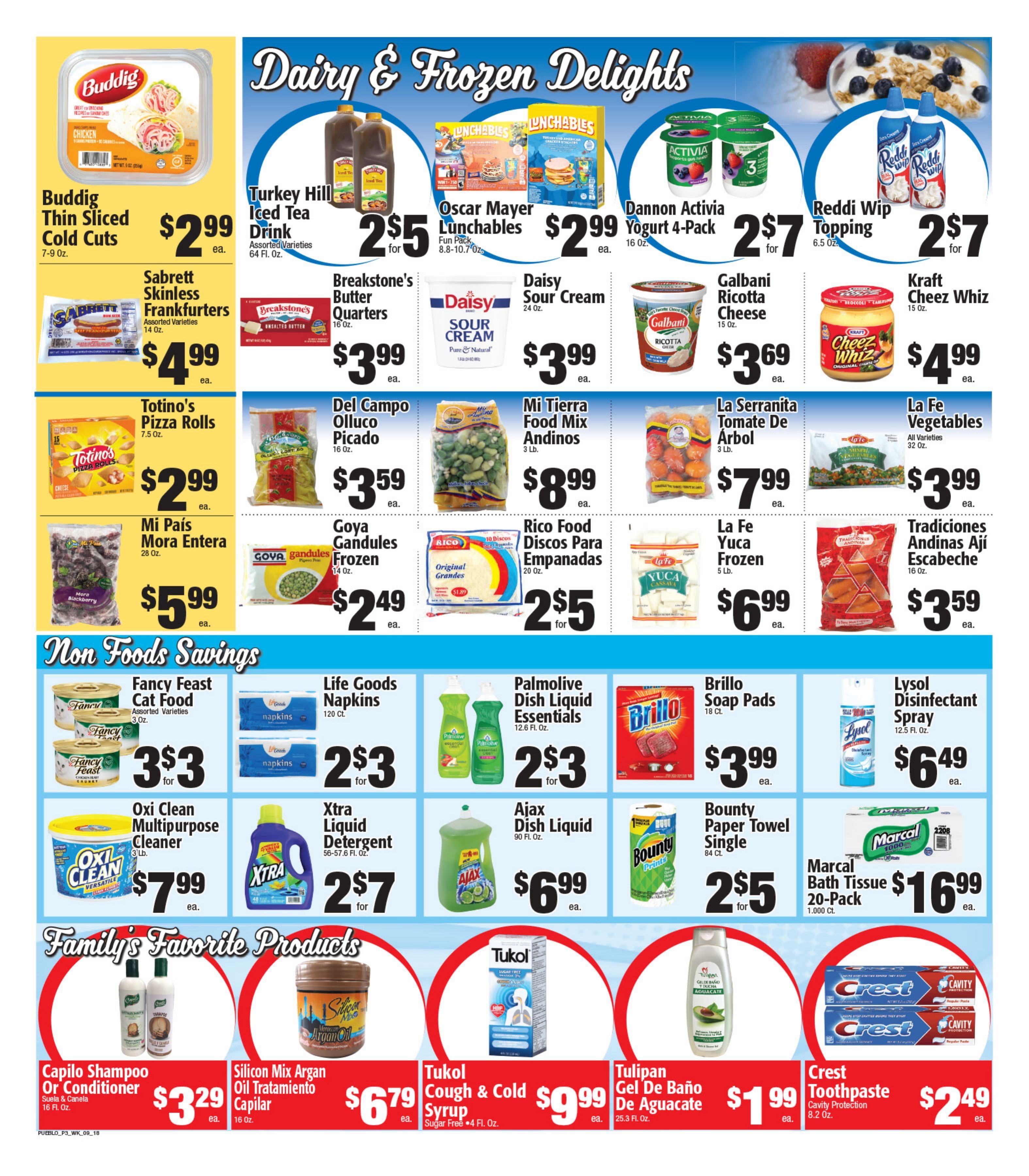 Pueblo Meat Market (880 Mt. Prospect Avenue, Newark, NJ) Weekly Ad September 17 - 23, 2026