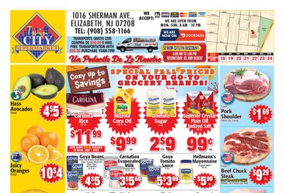 Twin City Supermarket (1016 Sherman Avenue, Elizabeth, NJ) Weekly Ad September 17 - 23, 2026