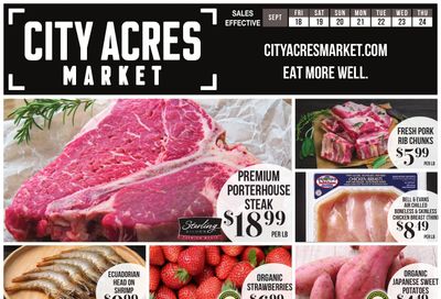 City Acres Market Weekly Ad September 17 - 23, 2026