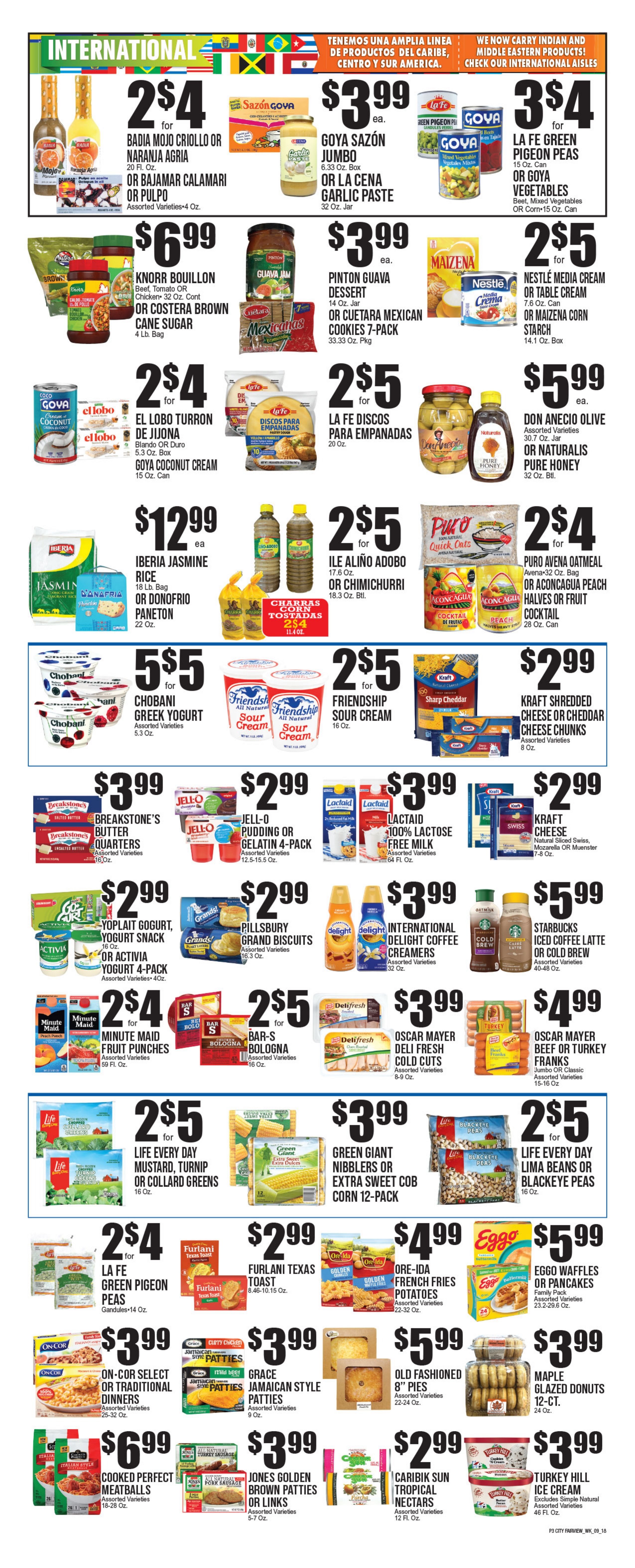 City Supermarkets (Fairview, NJ) Weekly Ad September 18 - October 1, 2026