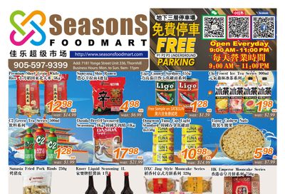 Seasons Food Mart (Thornhill) Flyer September 18 to 24
