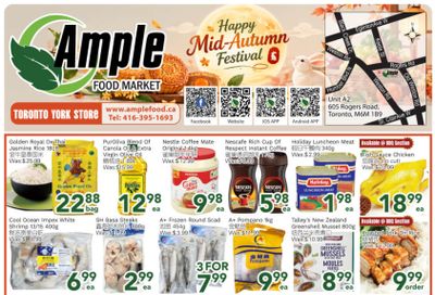 Ample Food Market (North York) Flyer September 18 to 24