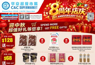 C&C Supermarket Flyer September 18 to 24