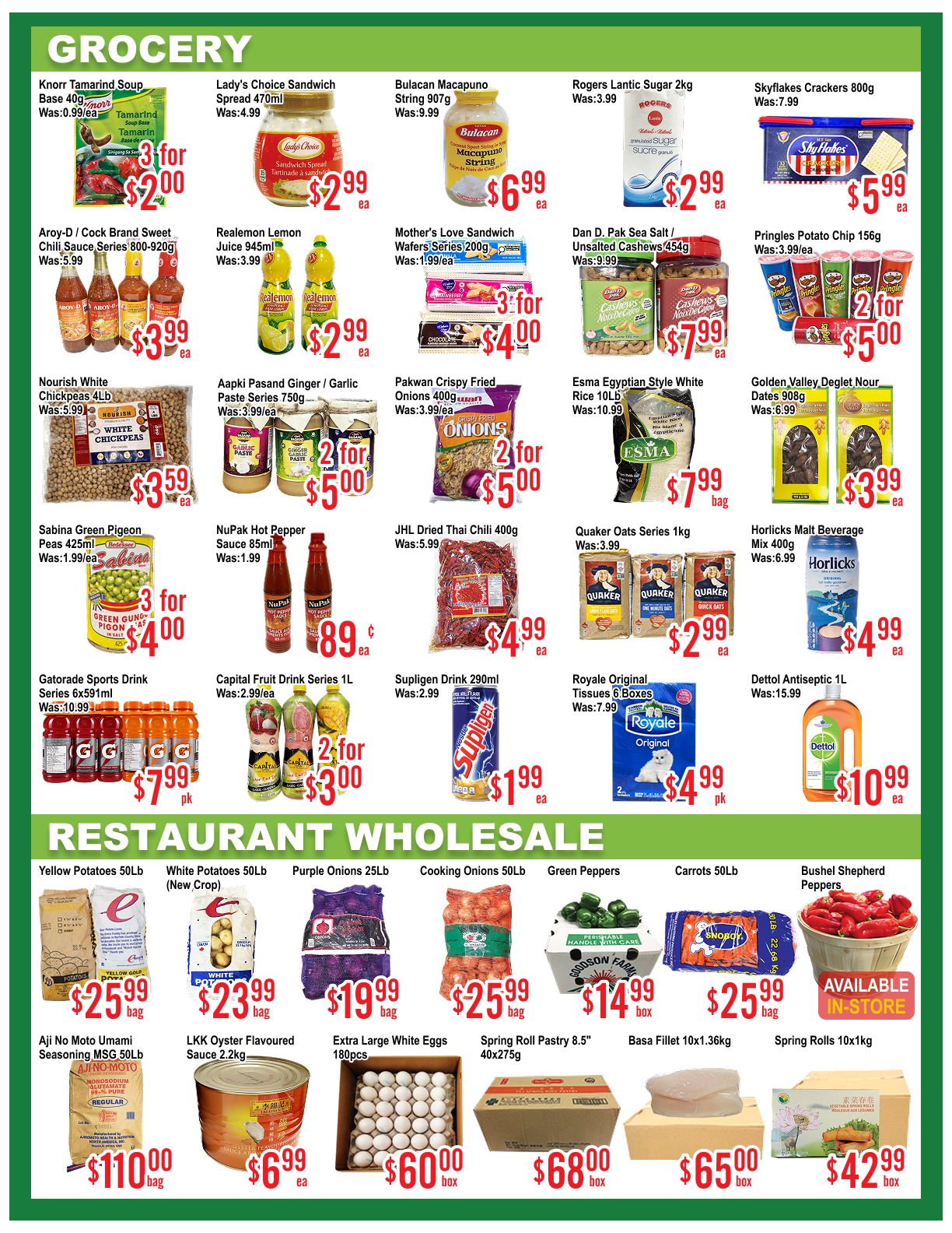 Skyland Food Mart Flyer September 18 to 24