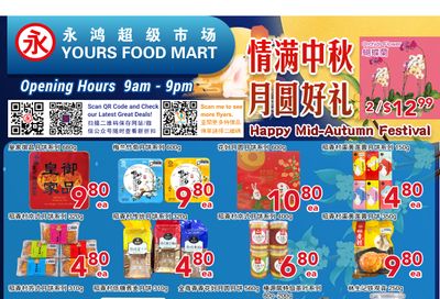 Yours Food Mart Flyer September 18 to 24