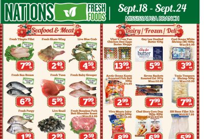 Nations Fresh Foods (Mississauga) Flyer September 18 to 24
