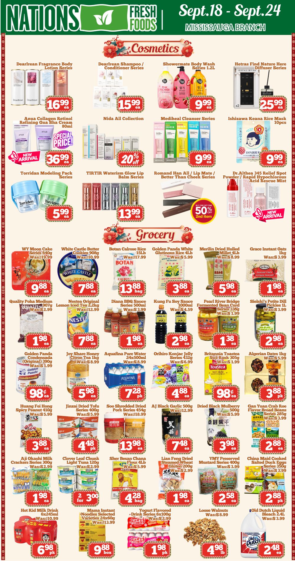 Nations Fresh Foods (Mississauga) Flyer September 18 to 24