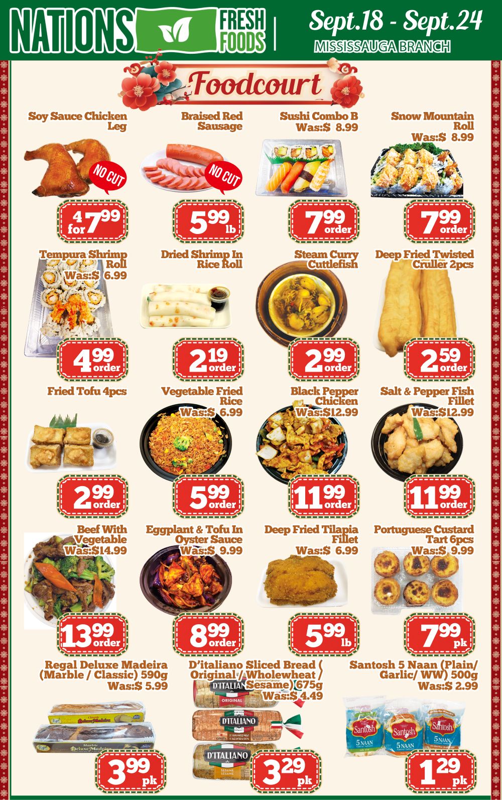 Nations Fresh Foods (Mississauga) Flyer September 18 to 24