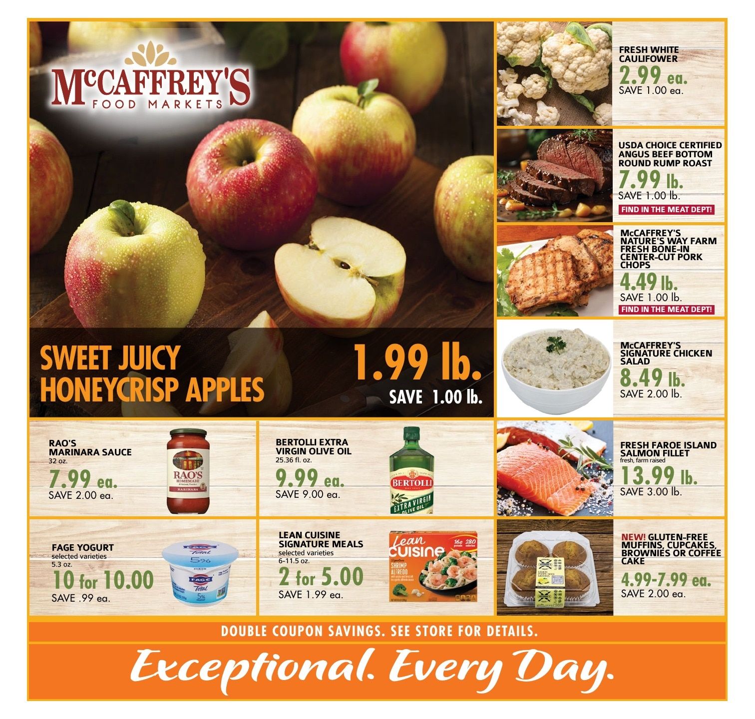 McCaffrey's Food Markets Weekly Ad September 18 - October 1, 2026