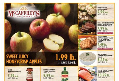McCaffrey's Food Markets Weekly Ad September 18 - October 1, 2026