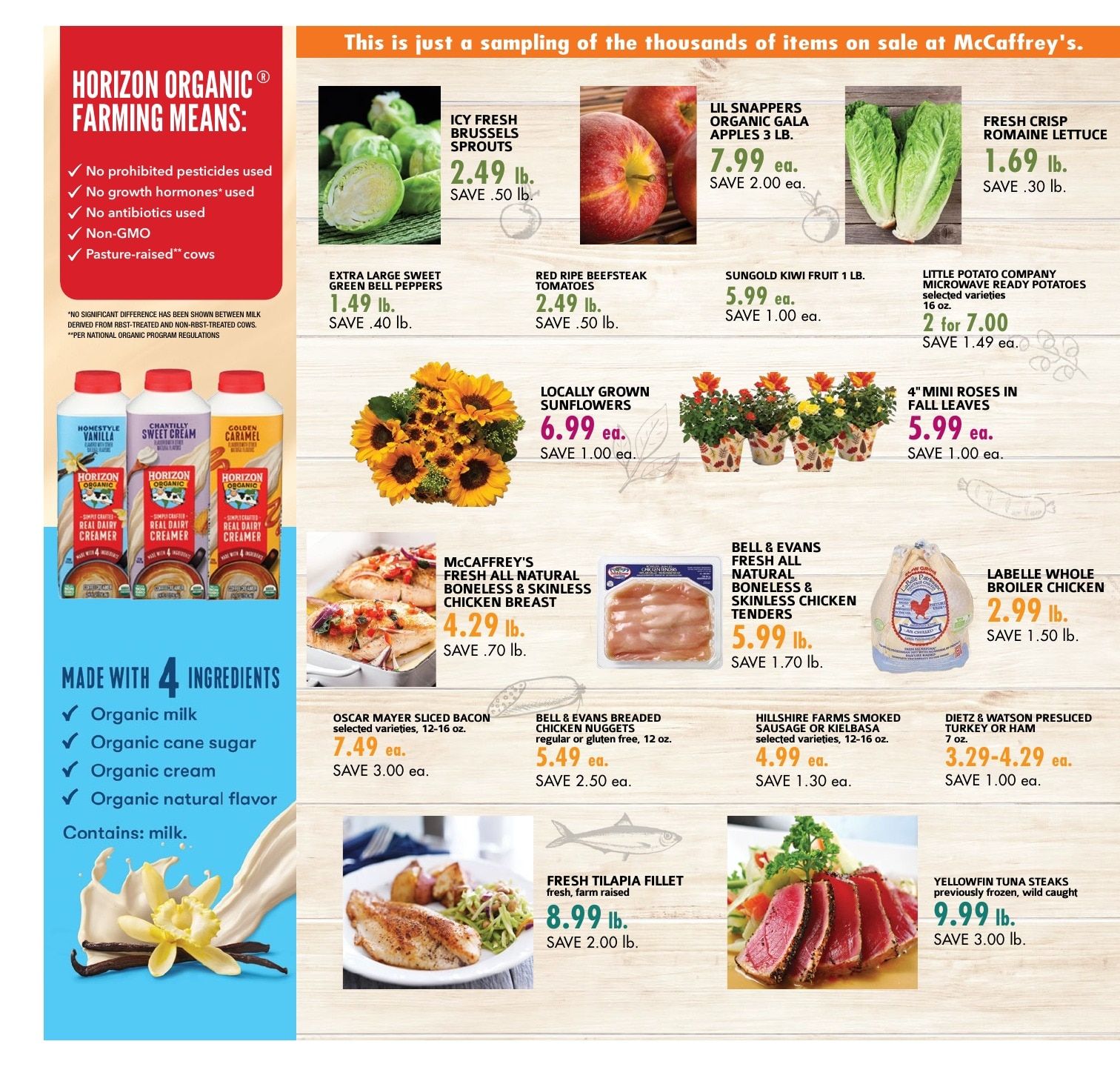 McCaffrey's Food Markets Weekly Ad September 18 - October 1, 2026