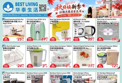 Best Living Flyer September 18 to October 1