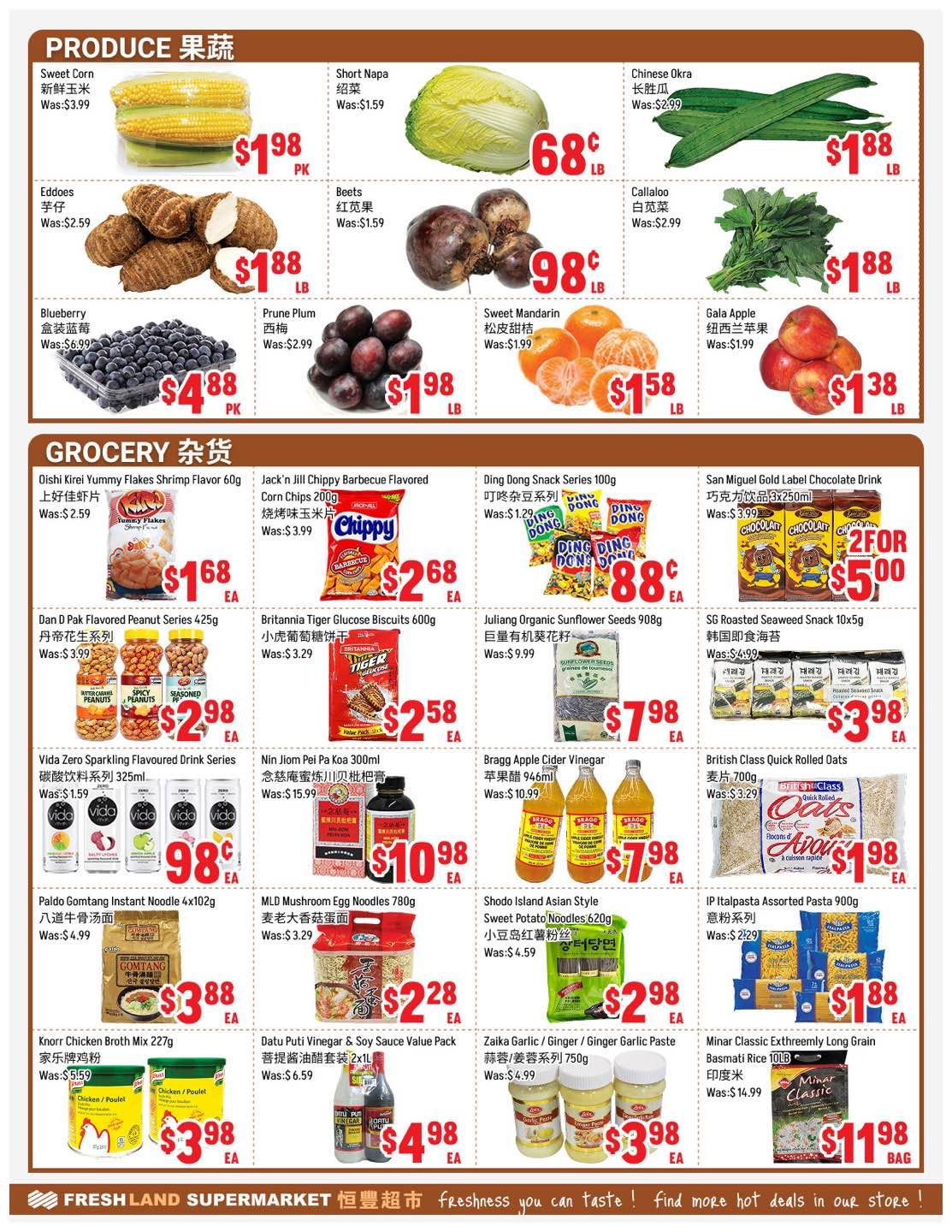 FreshLand Supermarket Flyer September 18 to 24