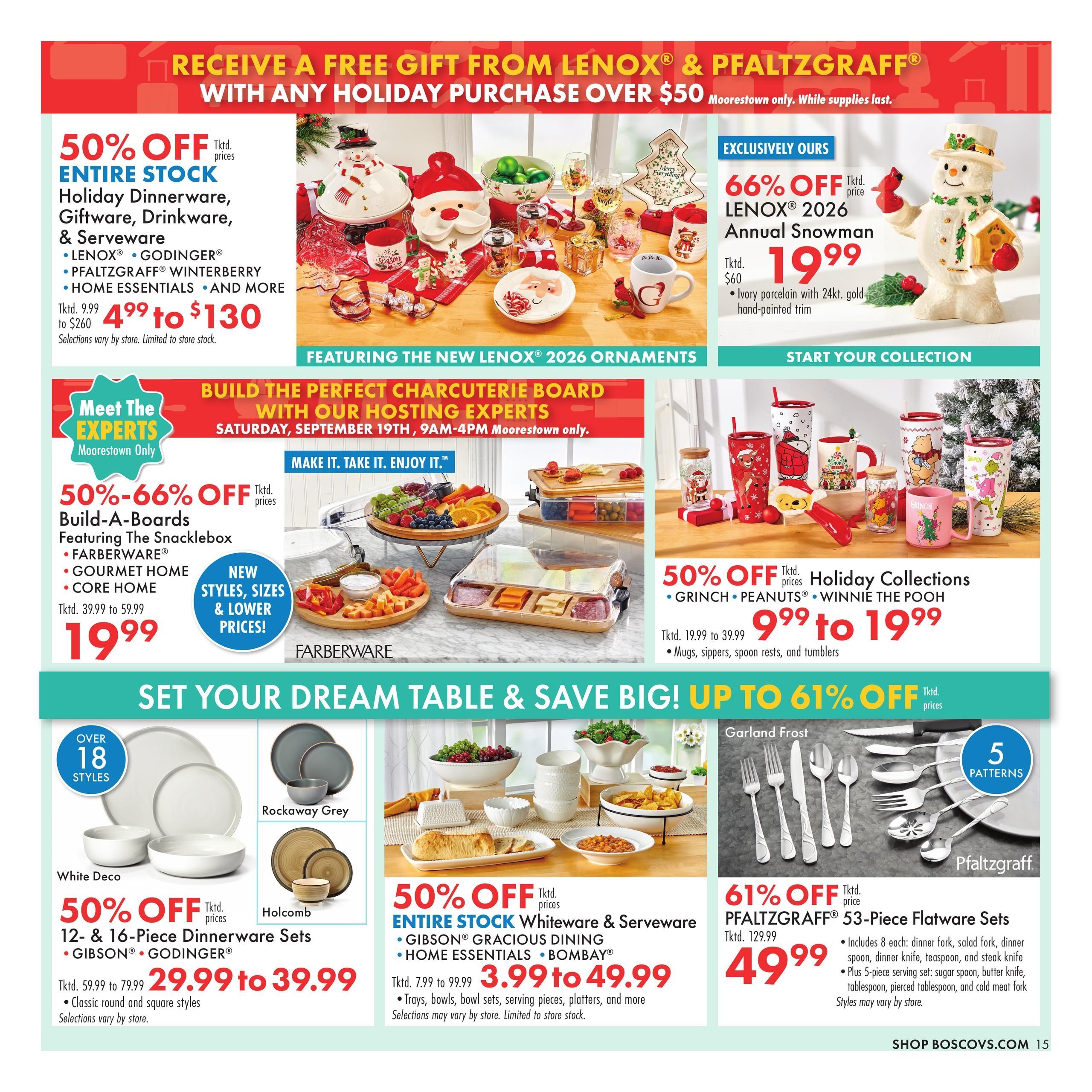 Boscov's (Bridgeport Area, CT) Boscov’s Weekly Weekly Ad September 17 - 19, 2026