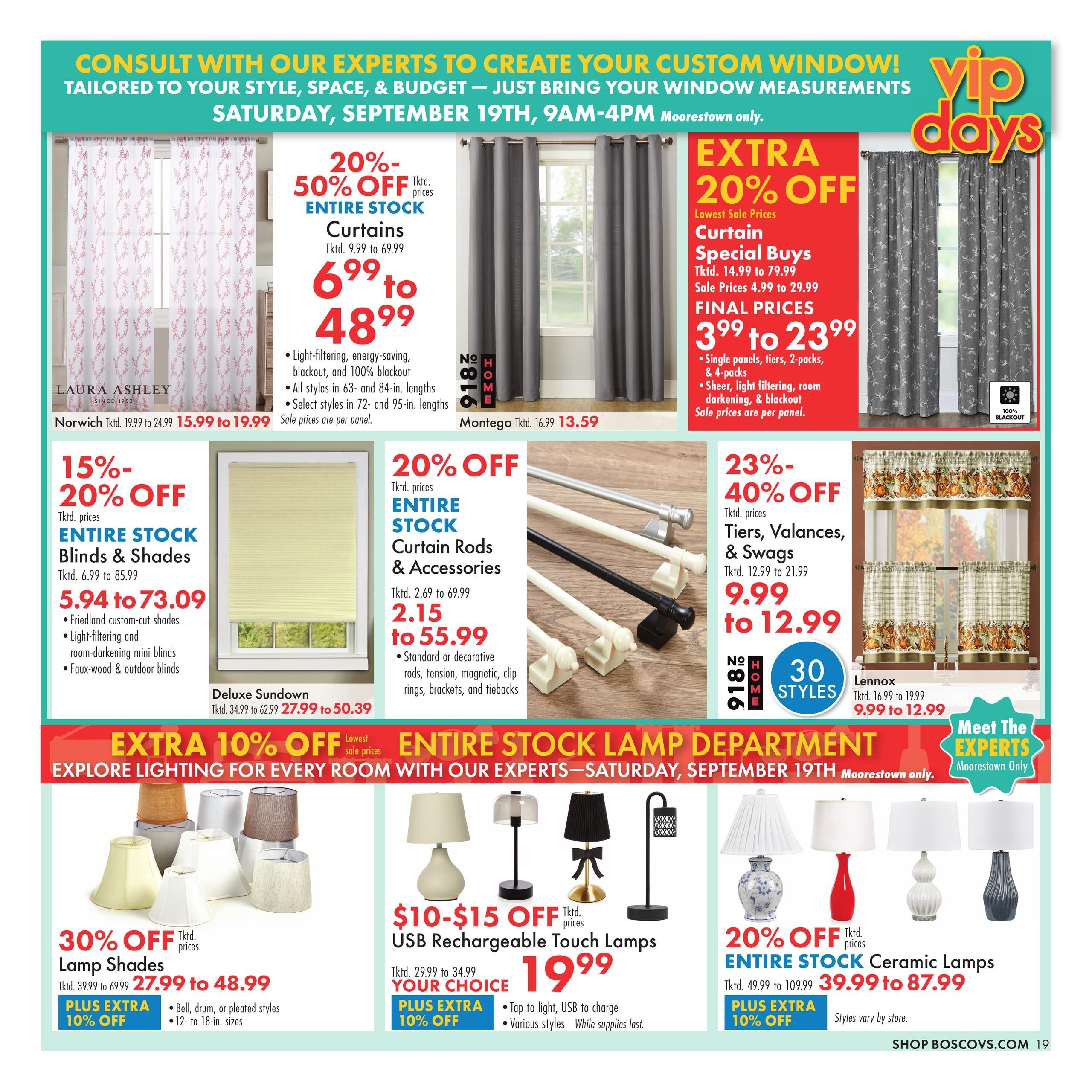 Boscov's (Bridgeport Area, CT) Boscov’s Weekly Weekly Ad September 17 - 19, 2026