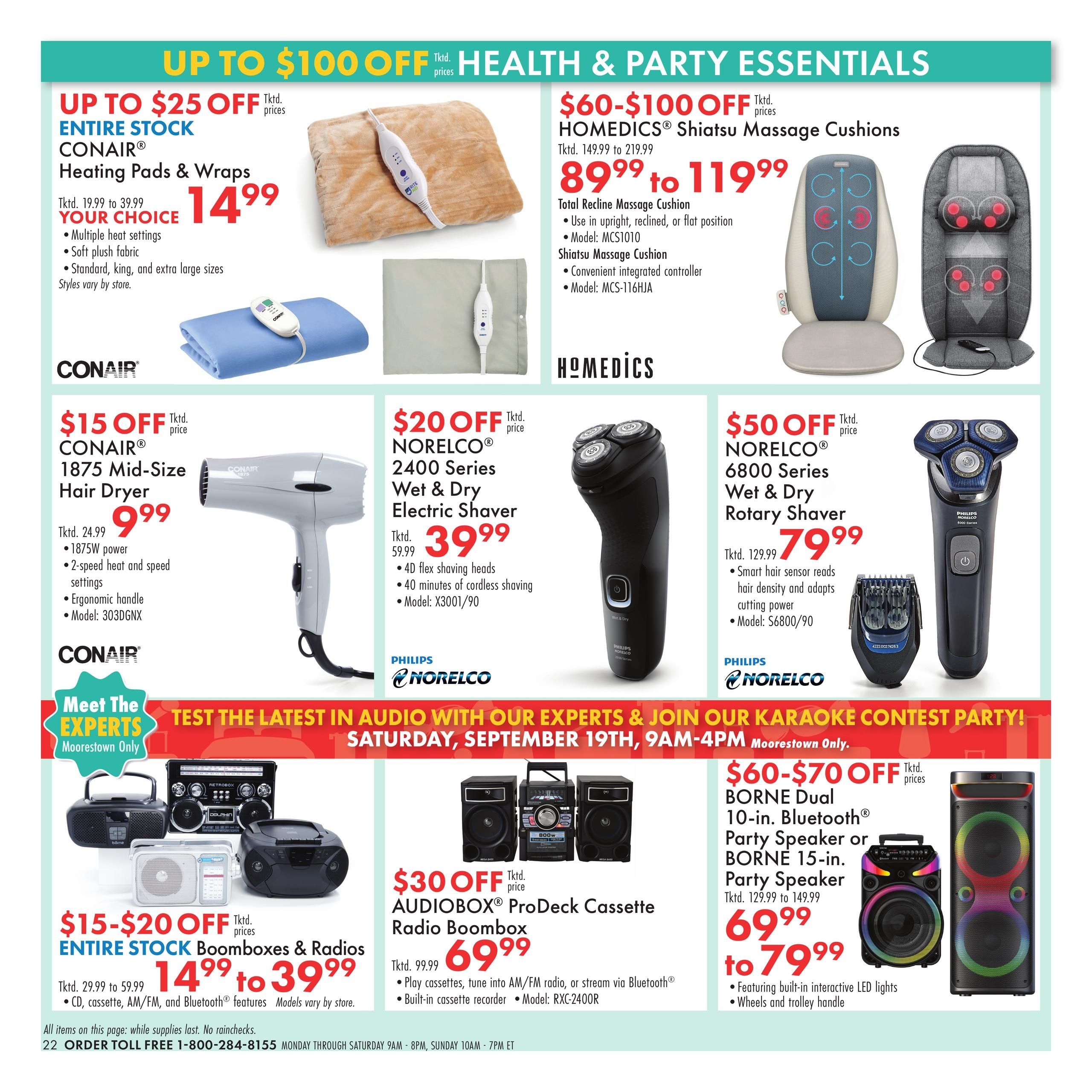 Boscov's (Bridgeport Area, CT) Boscov’s Weekly Weekly Ad September 17 - 19, 2026