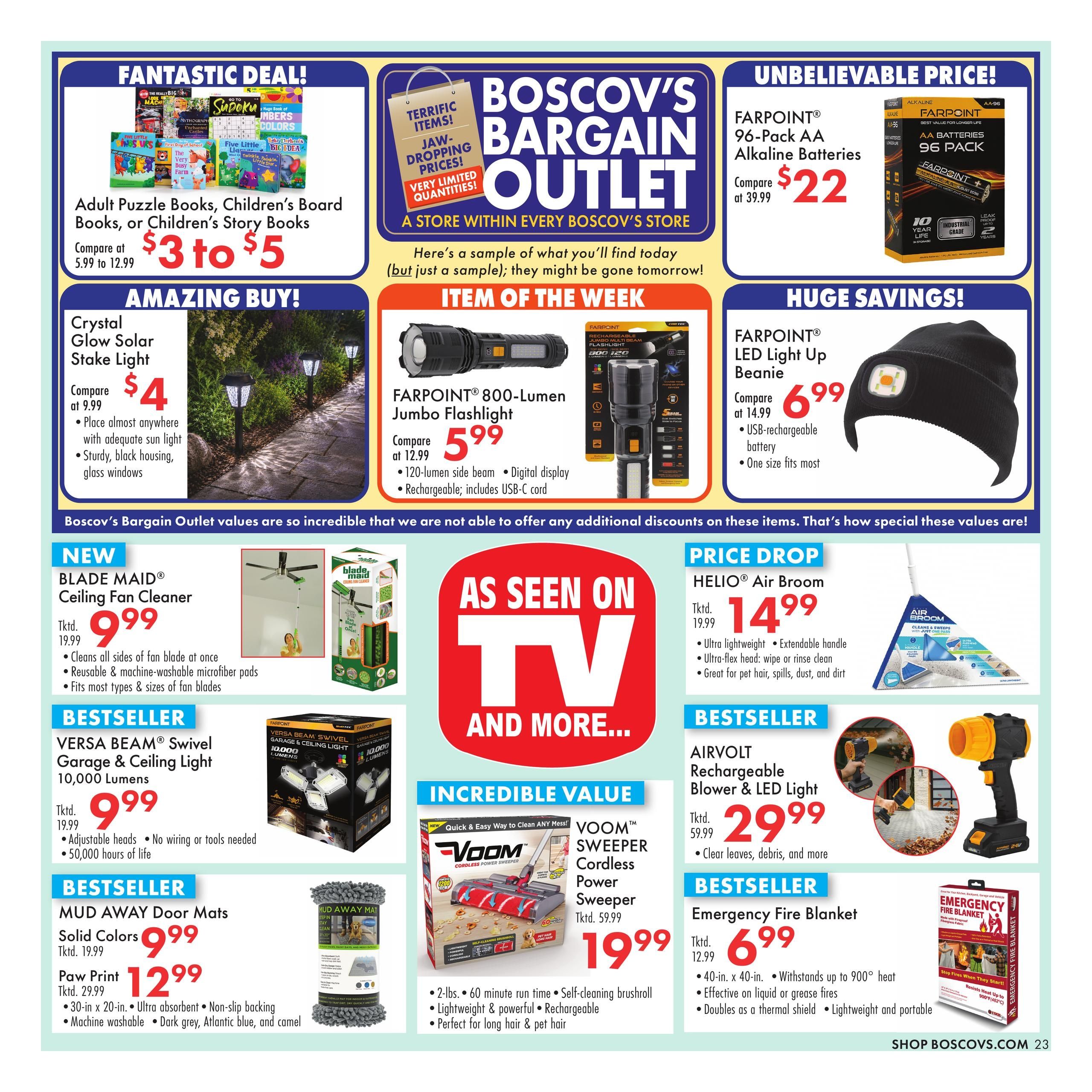 Boscov's (Bridgeport Area, CT) Boscov’s Weekly Weekly Ad September 17 - 19, 2026